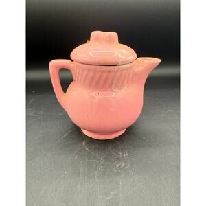 Pink Salada Tea Teapot Made in USA by McCoy - Mid 40’s - 5” Tall